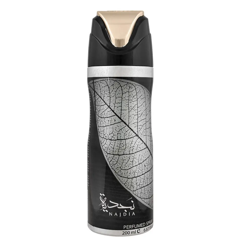Lattafa Najdia for Unisex Perfumed Deodorant Spray, 6.6 Ounce