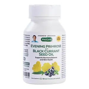 Andrew Lessman Evening Primrose with Black Currant Seed Oil - 60 Capsules
