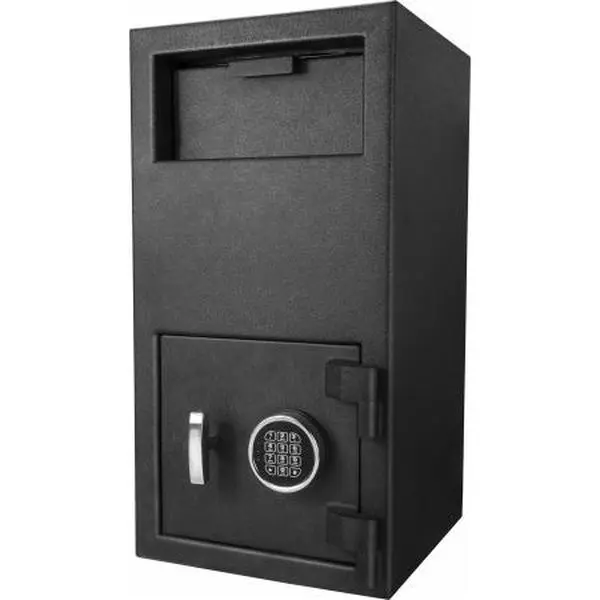 212 MAIN Barska AX12590 Keypad Depository Security Safe - 1.72 cu ft., Heavy-Duty Steel Metal Enclosure, Pre-Drilled Lock Safe for Cash Secure Storage, Money Safe For Cash