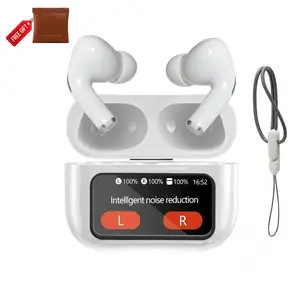 Wireless Earbuds, Full Touch Screen earphone, Active Noise Cancelling headset,Stereo Sound Headphone for Exercising,Calling, Gifts for friends