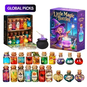 Witch Magician Potion Magic Bottle Set, Steam Science Experiment Toy, Natural Phenomenon DIY Toy, Magic Gift, Parent-Child Interaction, Ages 6+, Science Experiment Kit #GLOBAL PICKS