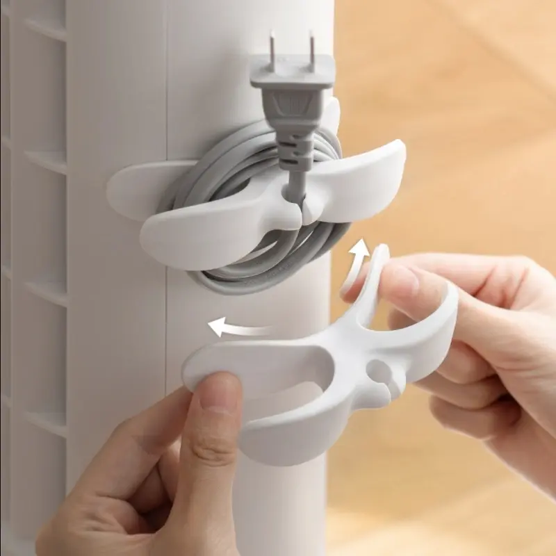 10pcs Cord Winder Organizer, Manage Kitchen Appliance Cords, Keep Cables Tidy & Organized, Ideal for Air Fryers & Coffee Machines