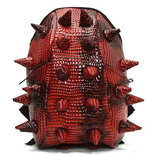 Unisex 3D Hedgehog Spiked Collectible Backpack - Large Capacity, Funny Novelty, Fashion Street Style Daypack for Men, Women (School, Travel Use)