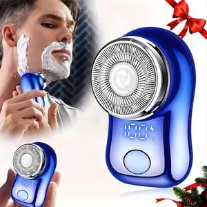 Largner New Full Body Washable Portable Mini Shaver Razor Hair Trimmer, USB Rechargeable Long Battery Life Travel Grooming Gift