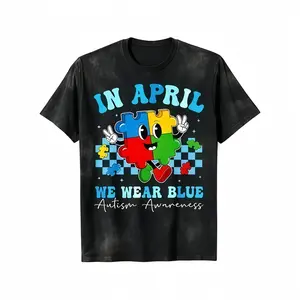 Autism Awareness Month T Shirt Celebrating Autism Through Blue Attire