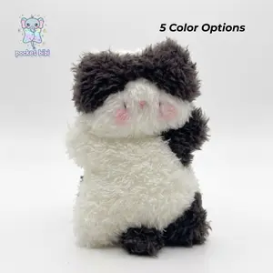 Pocket Bibi Animal Handmade Plush 4.4 Inches Soft Squishy Companion Adorable Gift for Any Occasion Stuffed Weighted Fidgets