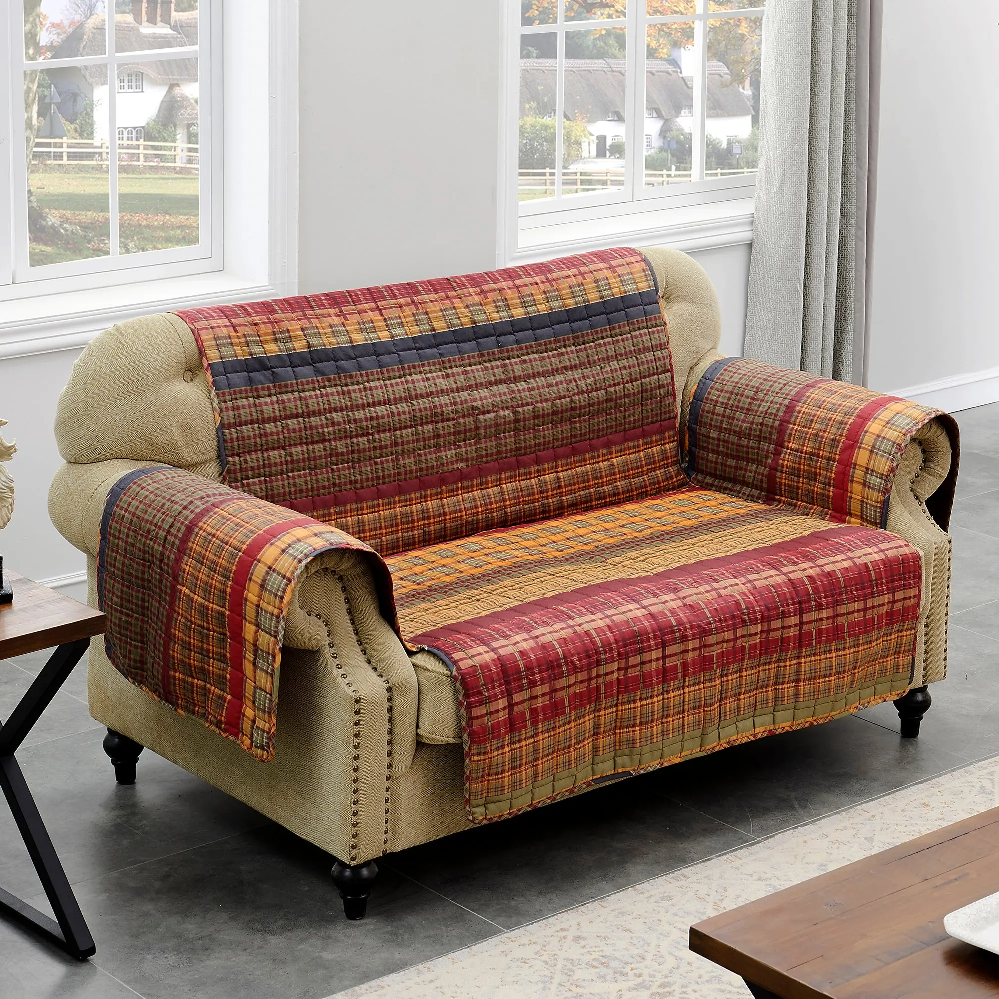 Greenland Home Gold Rush Multi Sofa, 127x77 Inches