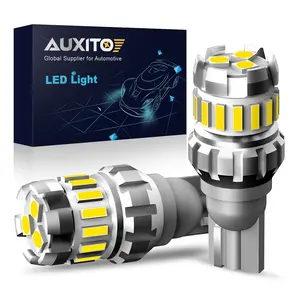 AUXITO 912 921 LED Bulb Reverse Light Bulb 6500k White, 906 922 W16W T15 LED Backup Light Bulb, 2400LM 400% Brighter Mini Size Non-polarity CANBUS Error Free Plug and Play LED Light Bulb, Pack of 2