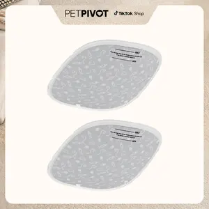 AutoScooper 11 PetPivot Cat Litter Box Pad, Waterproof & Scratch-Resistant Cat Liner, Anti-Tracking Cat Litter Mat for Self-Cleaning Litter Box SummerVibes petlovers