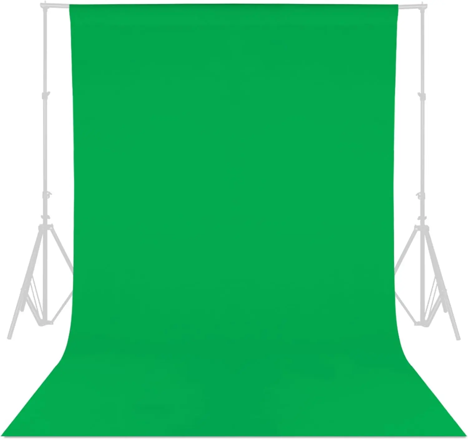 Green Screen Backdrop Background - 5x7FT Photography Backdrop Photo Background Screen for Video Recording Greenscreen Picture Photoshoot