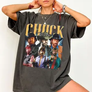 Chuck Norris Memorial Shirt 1940–2026 Legends Never Die Vintage Bootleg Graphic Tee Martial Arts Action Icon Tribute