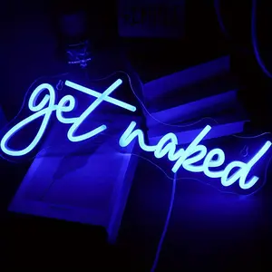 Get Naked Neon, Alphabet USB Powered Neon, Dimmable LED Neon, 10 Level Dimming, 5V USB Powered, Room, Home, Bar Art Wall Decor, Party, Neon Light Sign, Led Ambient Lighting, Atmosphere Lighting, Led Neon Lights