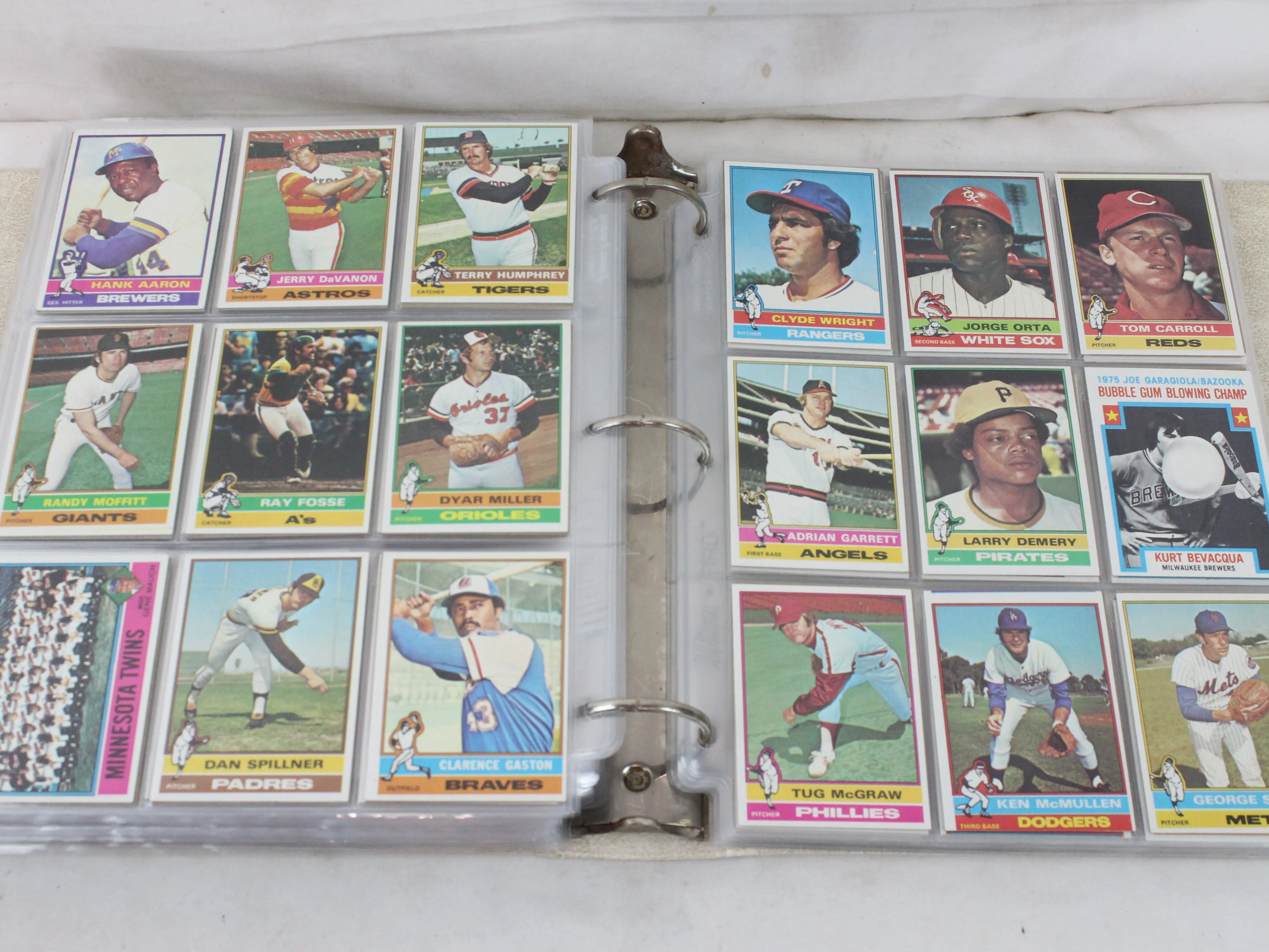 1976 Topps Baseball Card Complete Set w/ Topps Traded Set Vintage Nolan Ryan Eckersley Hank Aaron