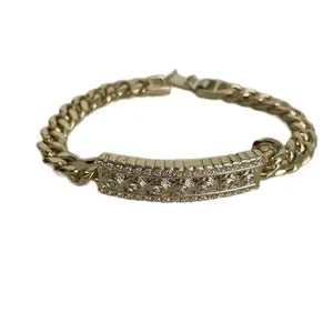 Gold Bracelet 14k Cuban Link 8 Inches Long with Cuban Link Design and 5 mm Links for Daily Use