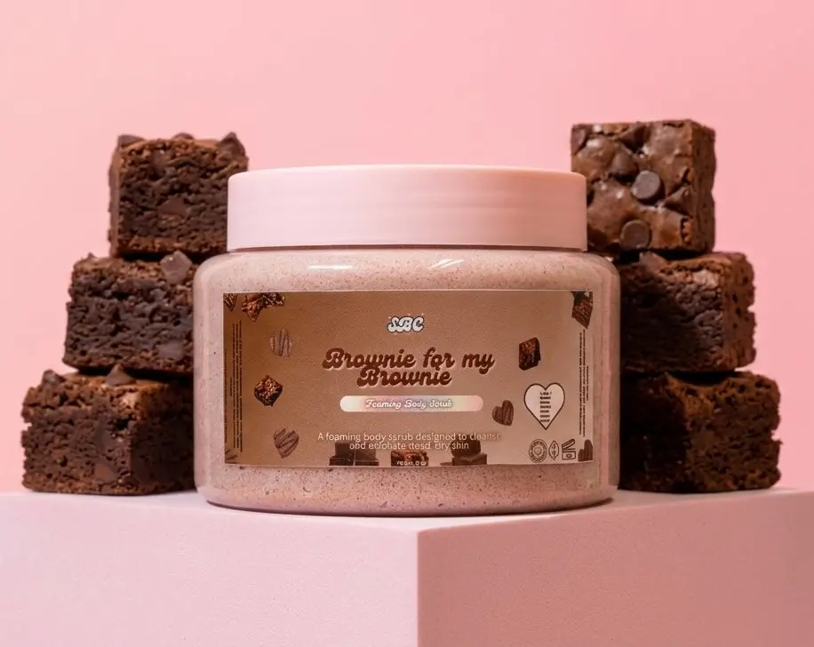 Brownie for my brownie Foaming Body Scrub
