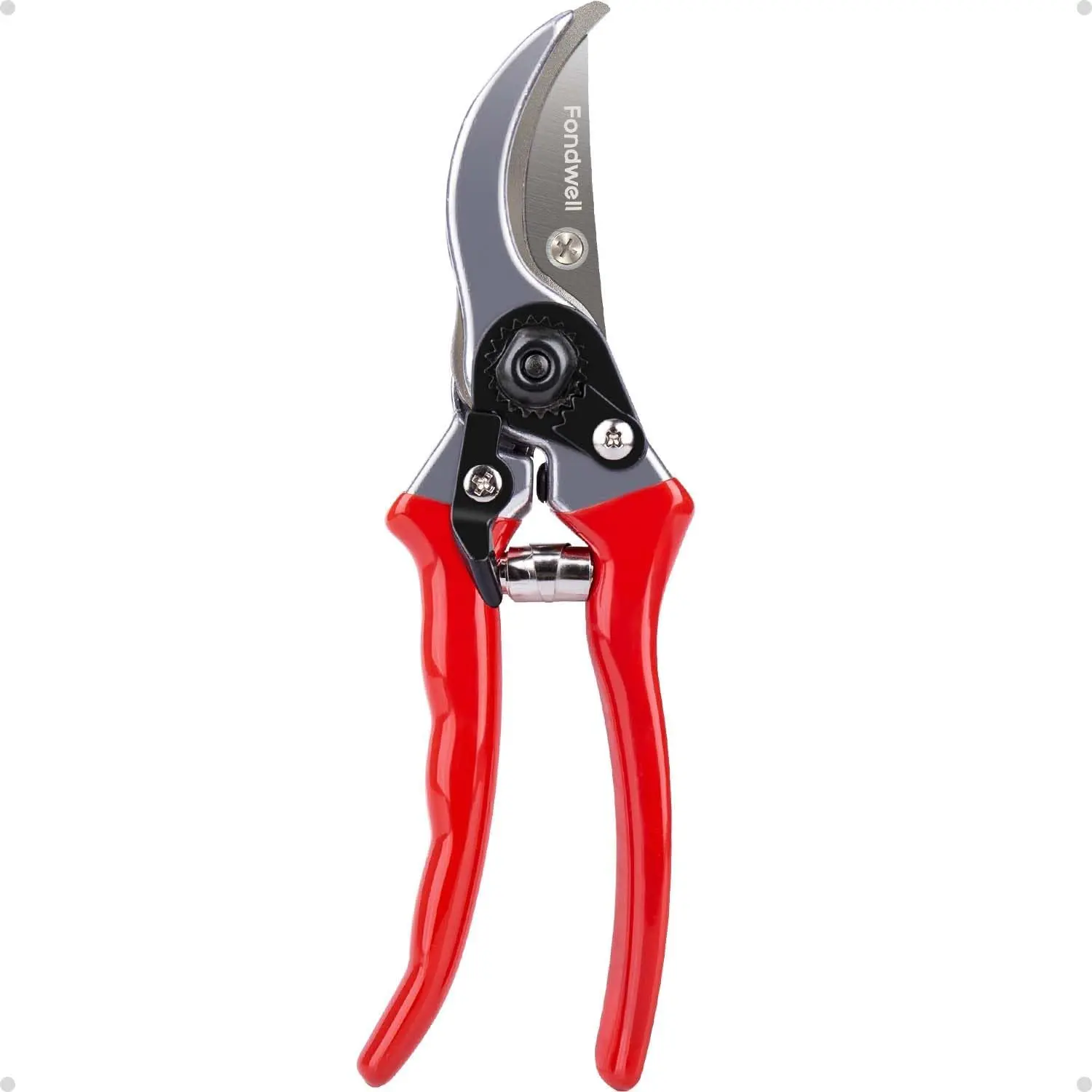 8.5" Bypass Pruning Shears for Gardening - Heavy-Duty Bypass Type Plant Pruning Clippers with High Cutting Efficiency