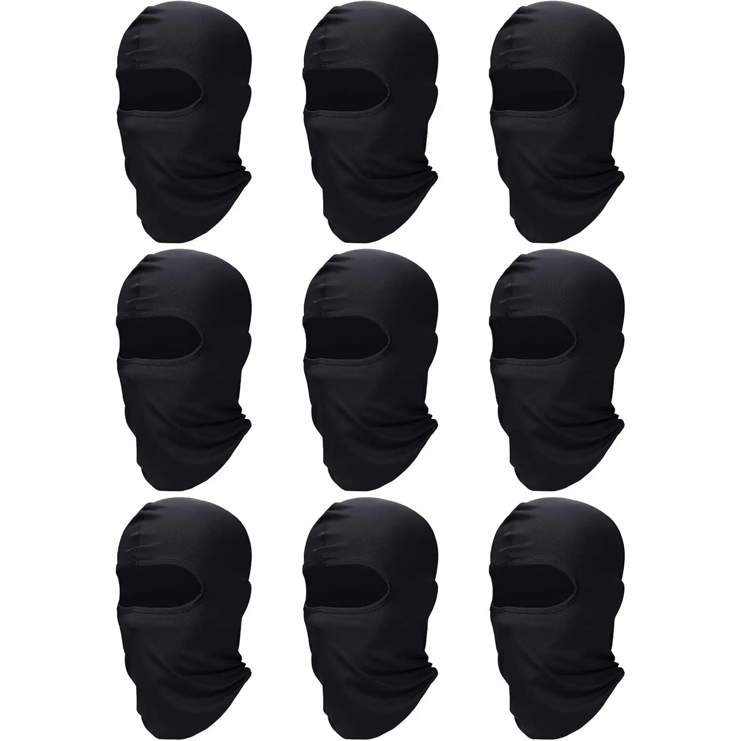 9/8/6 Piece Ski Mask Set,Balaclava Full Face Gaiter Masks for Men,Black,Muti-Color Breathable Hoods for Outdoor Sports Use,Halloween Christmas Party Fathersdaygift,Hand Tools Kits