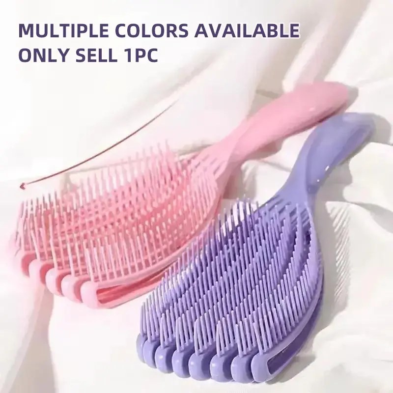 Hair Brush Set, Wet and Dry Hair Brush, Haircare Brush, Straightening Brush, Hair Styling Tool for Curly, Straight, Thick, Fine Hair, Heatless Styling Tool for Travel Use, Hair Grooming Routines, Salon Styling Brush