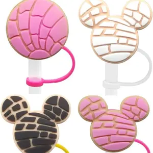 Mexican Concha Straw Cover Cap - Perfect for Drinks - Drinkware