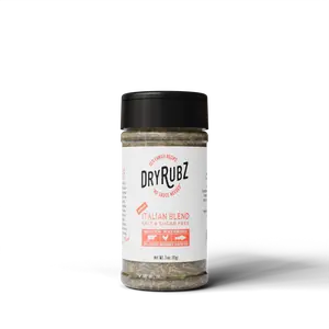 RAWSPICEBAR DryRubz Italian Blend - Salt & Sugar Free Herbaceous Seasoning with Rosemary Basil Oregano Sage - 3.7 oz