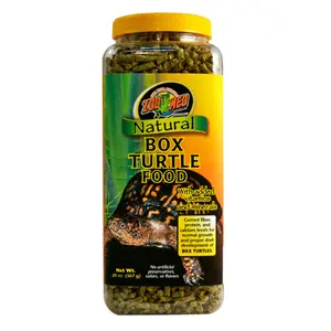 Zoo Med Natural Box Turtle Pellet Food 1ea/20 oz