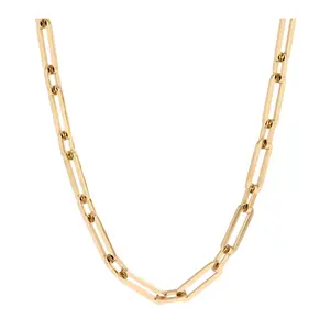 Steel by Design 18" Paperclip Link Necklace