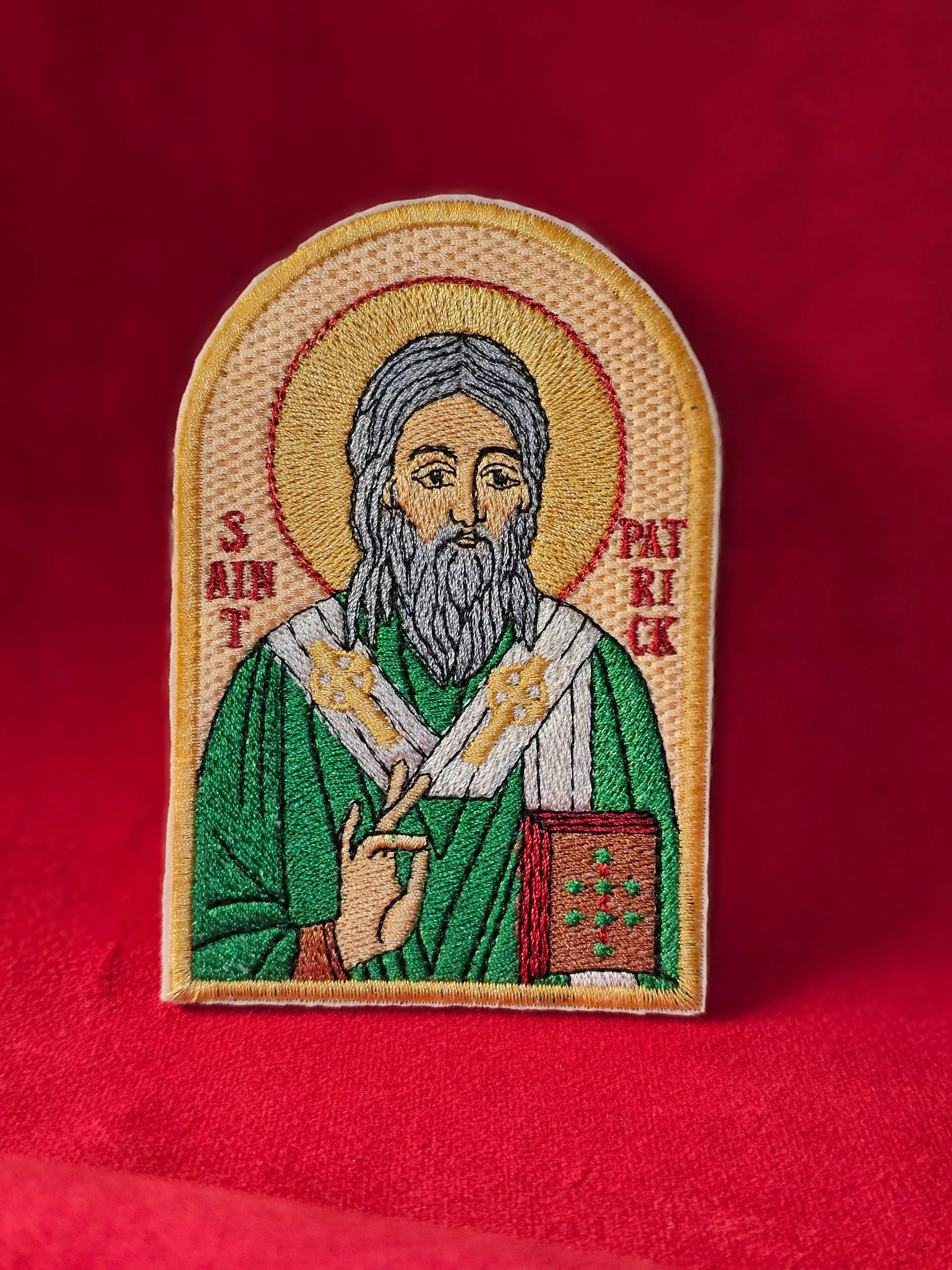 Saint Patrick Pocket Icon Orthodox Icon – Pocket Icon