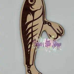 Fishing lure Leather freshie-  Stylish Long Lasting Fragrance for Small Spaces Trendy Design Custom Scent Options Perfect for Cars and Offices