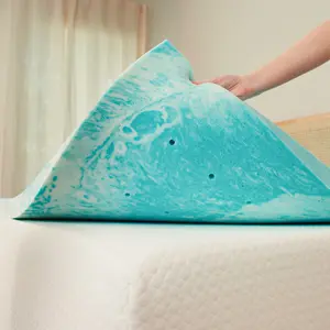 CGK 3 Inch Memory Foam Mattress Topper – Plush Support, All-Season Comfort, Reduce Pressure & Extend Mattress Life