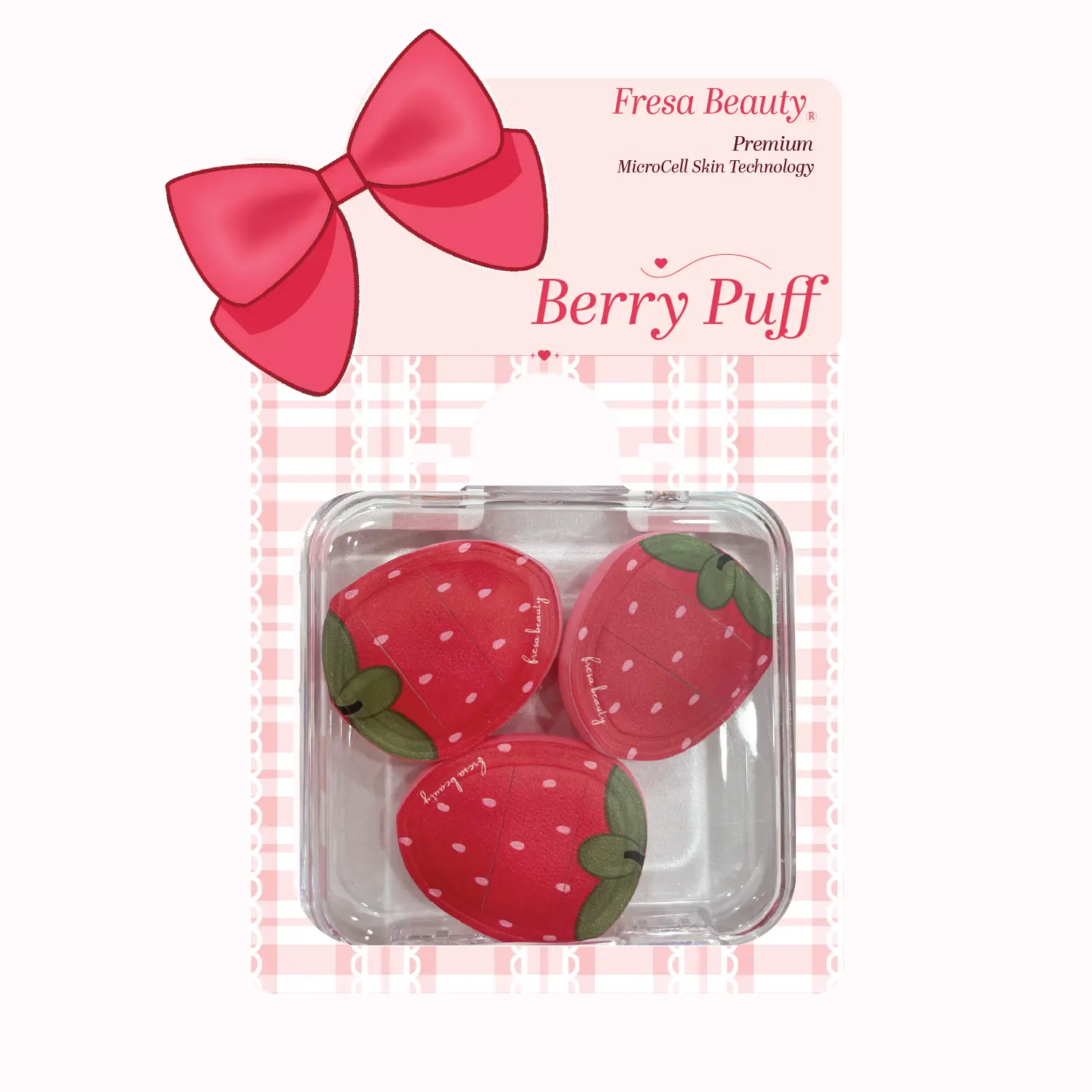 Fresa Beauty Premium Microcell Berry Puffs