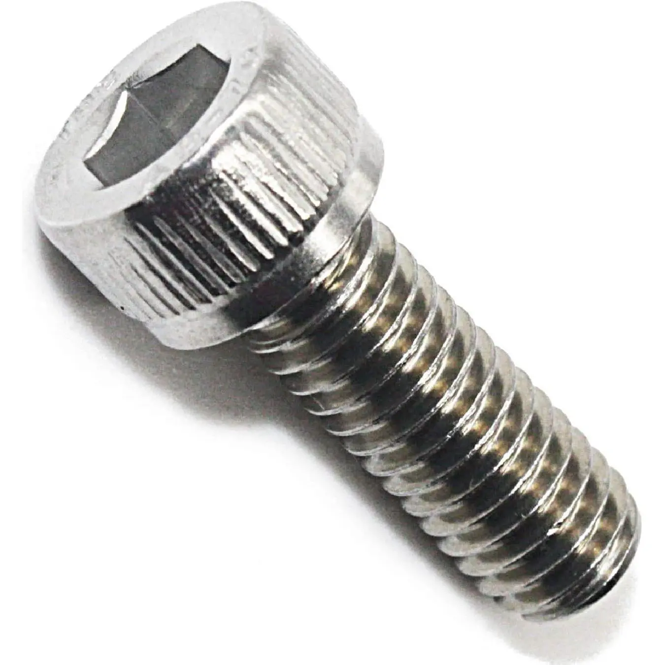 AISI 304 Stainless Steel (18-8) M3 x 8 mm Full Threaded Socket Head Cap Screws, Allen Socket Drive, DIN 912, Bright Finish, 100-Count with Plastic Box, Chemical Resistant, Mildly Magnetic (8 mm Length)