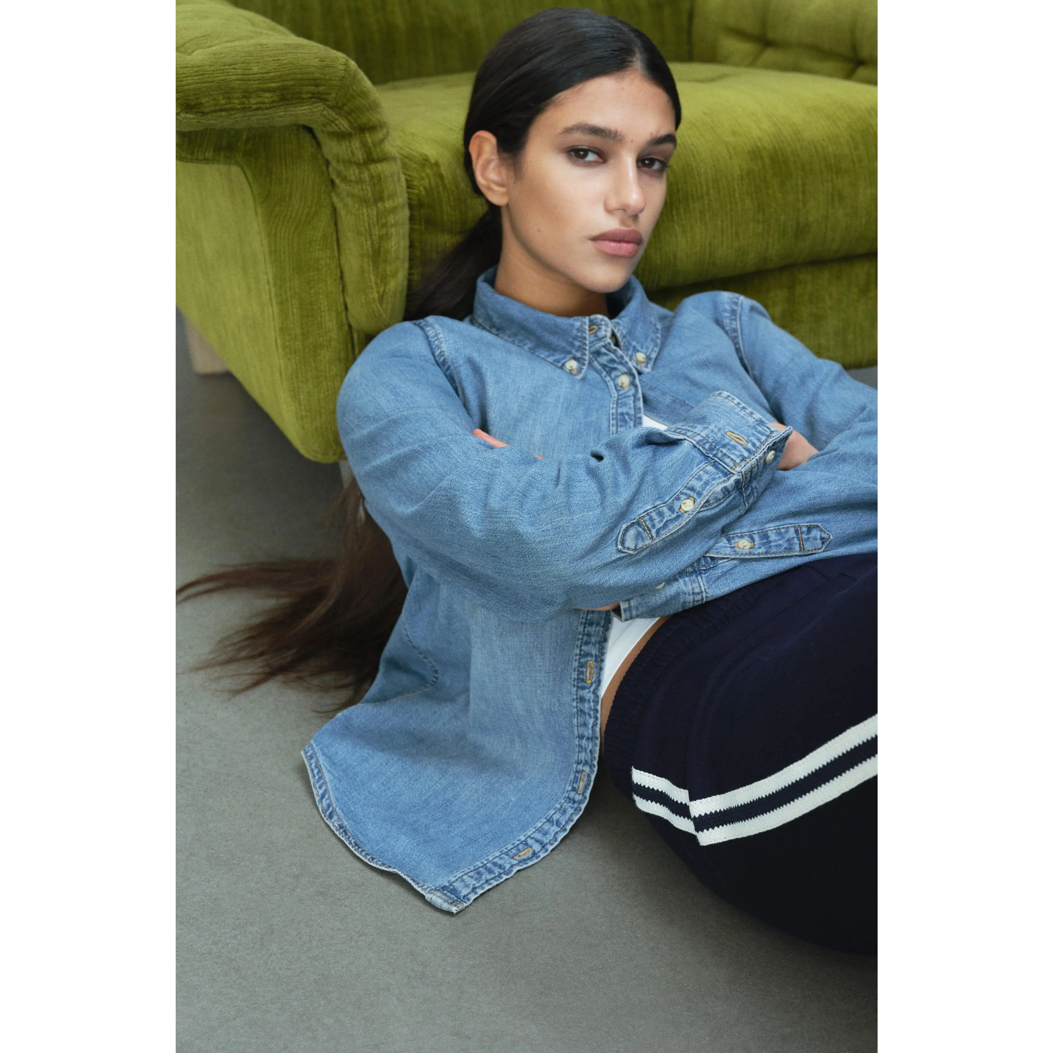H&M Denim shirt H&M Denim shirt