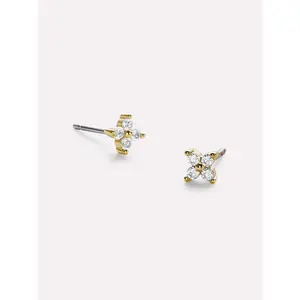 Gold Stud Earrings - Debbie