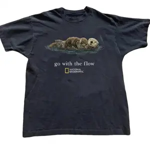National Geographic "Go with the Flow" Unisex T-Shirt, Holiday Gift
