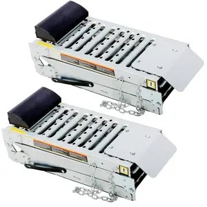 Donext 2-Pack Foldable Loading Ramps - 1000lbs Capacity Portable SUV/Car Ramps for Truck, Motorcycle & ATV, Lightweight & Easy Store