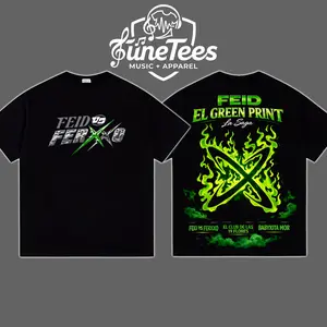 Feid Ferxxo Shirt Size S-5XL - FEID vs FERXXO: Falxo Tour 2026 High-Quality Shirt Heavy Cotton Unisex T-Shirt, Graphic Reggaetón, Latin Pop Feid Ferxxo Fan Merch Gift For Music Lover