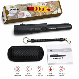Portable Metal Detector, Multifunctional Flashlight, Waterproof Handheld Treasure Stick, Ideal for Gold Panning, Outdoor & Indoor Use, Gold Prospecting Equipment, Metal Detector Pinpointer