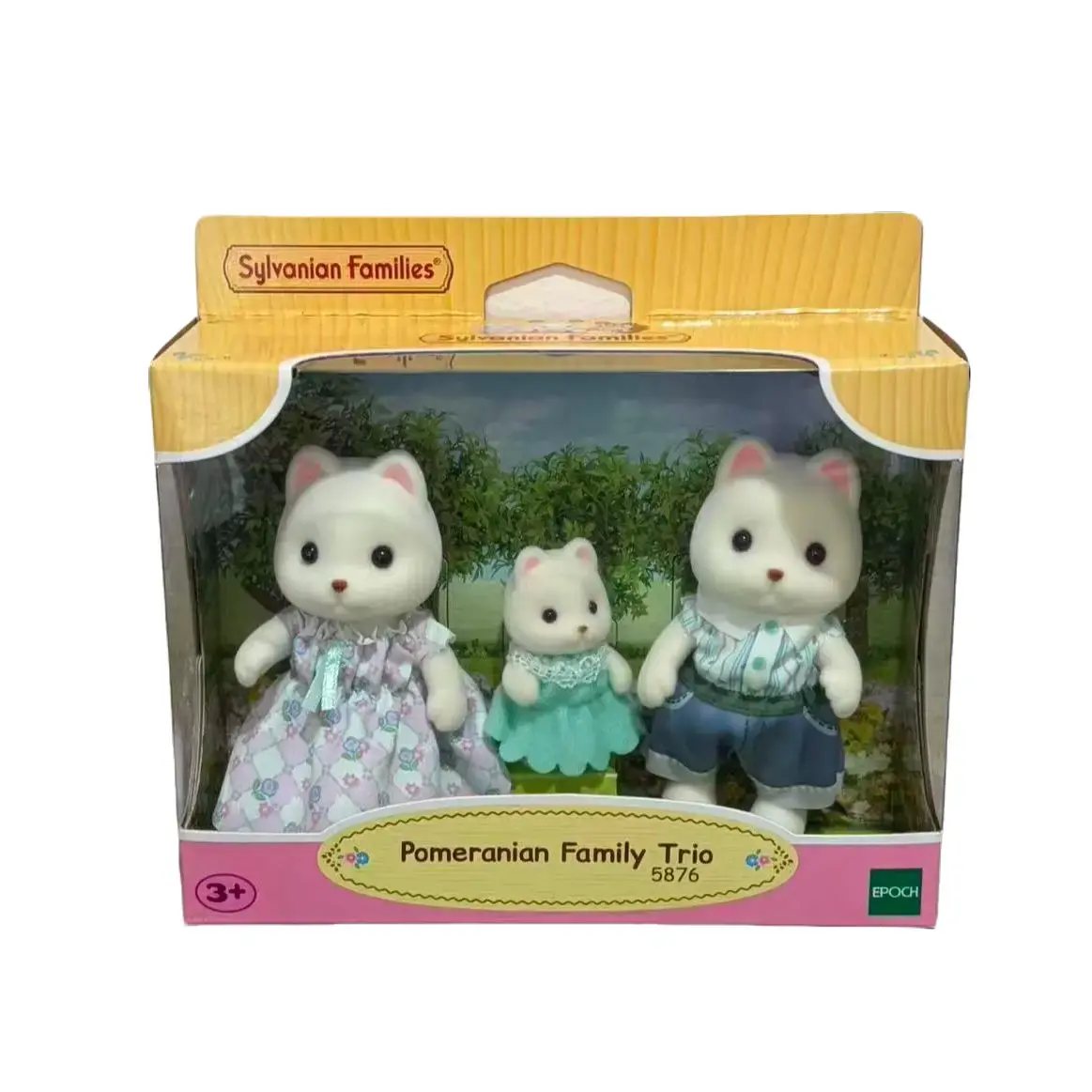 Sylvanian Families Pomeranian Family Trio Easy Buy Range Calico Critters