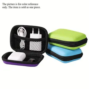 1pc Travel Light With This Portable Mini Storage Bag Organizer Pouch: Versatile And Lightweight Zipper Organizer
