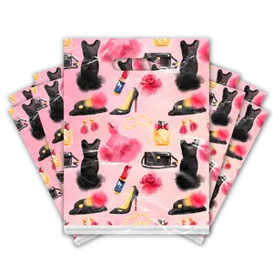 9x12 Fashion Poly Merchandise Bags – Retail Bags with Die-Cut Handles (2 Mil)