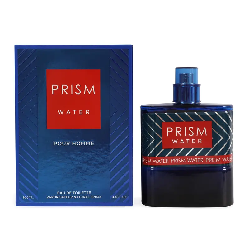 Prism Water Spray Cologne Eau de Toilette for Men 100ml/3.4fl.oz – Fresh Aromatic Masculine Fragrance