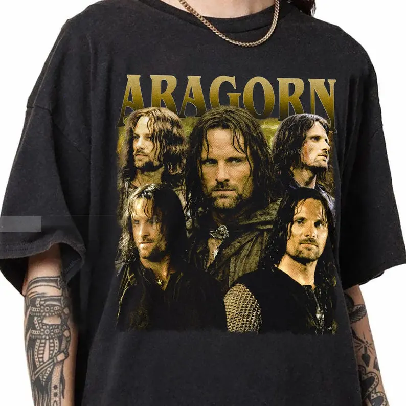 Limited Aragorn Vintage Shirt, Retro King In The Making Bootleg T-Shirt, LOTR Fan Gift Tee