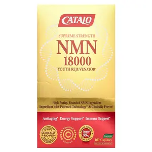 CATALO NMN 18000 Youth Rejuvenator, Supreme Strength, 60 Capsules