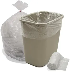 12-16 Gallon 24 x 33 High Density Janitorial Can Liner / Trash Bag 1000/Case for Normal Waste Management Needs
