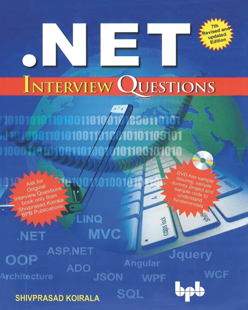 USED Book - .NET Interview Questions: Get the birds eye view of what is needed in .NET interview by Koirala, Shivprasad (Paperback) - english