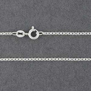 Sterling Silver Heavy Box Chain