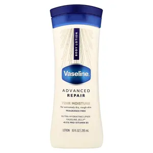 Vaseline Advanced Repair, Body Lotion, Fragrance Free, 10 fl oz (295 ml)