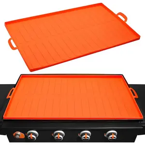 36 Inch Silicone Griddle Cover for Blackstone, Griddle Cover Mat for Blackstone 36 Inch Griddle Accessories, Premium Heavy Duty Food Grade Reusable Grill Mat, Blackstone Protective Cover