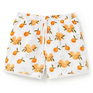 Disney Store Mickey Mouse Icon Oranges Shorts for Women