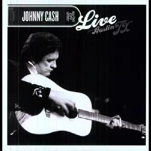 Johnny Cash - Live From Austin, TX   (Red (CASSETTE)  [CASSETTES] Colored Cassette , Red, Stickers, Anniversary Ed